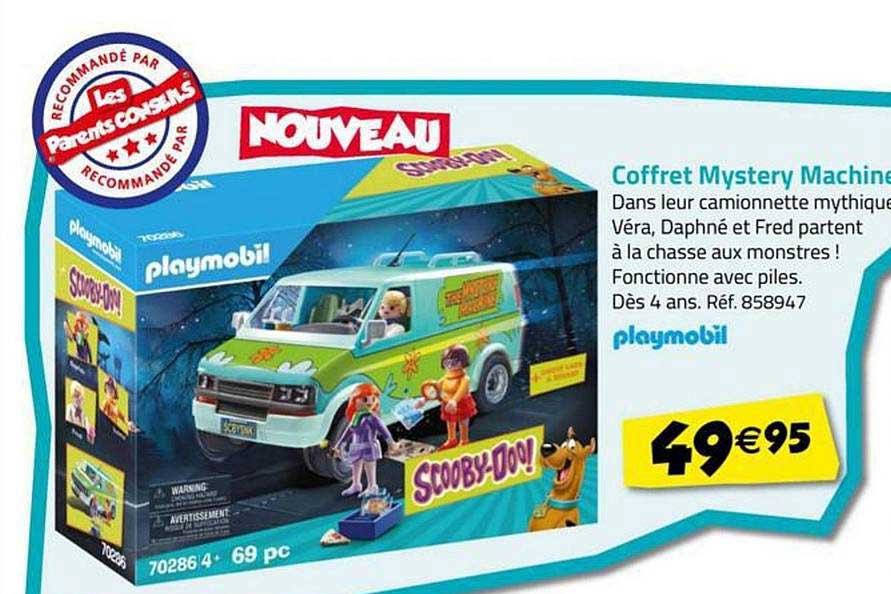 Coffret Mystery Machine Playmobil