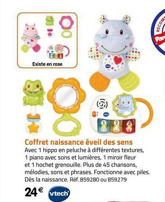 coffret naissance éveil des sens vtech