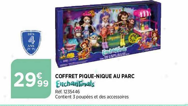 coffret pique nique au parc enchantimals