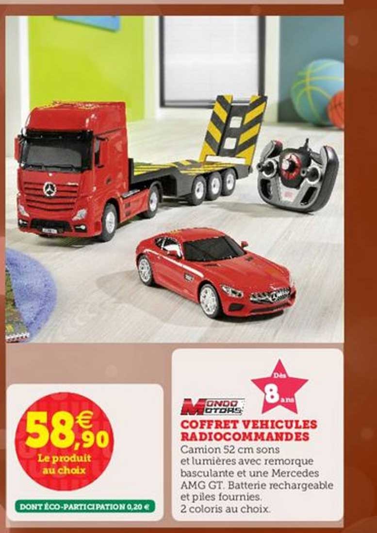 coffret véhicules radiocommandes