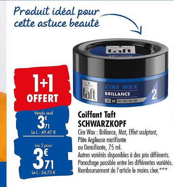 coiffant taft schwarzkopf