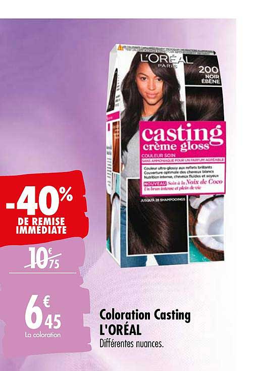 Coloration Casting L'oréal