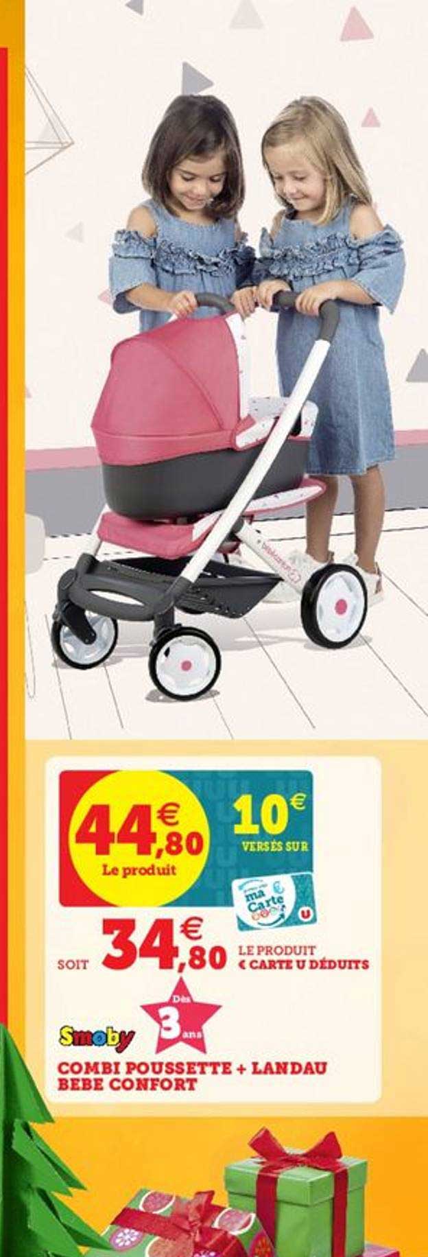 Combi Poussette + Landau Bebe Confort