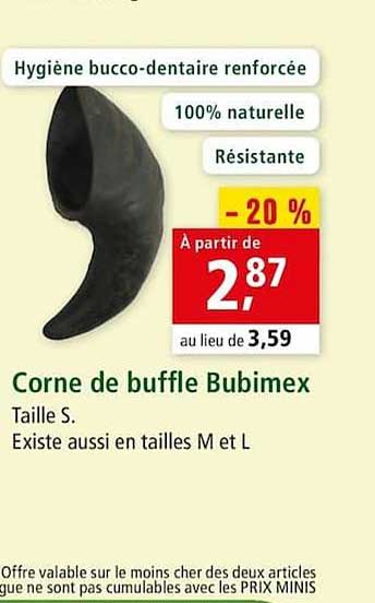 corne de buffle bubimex
