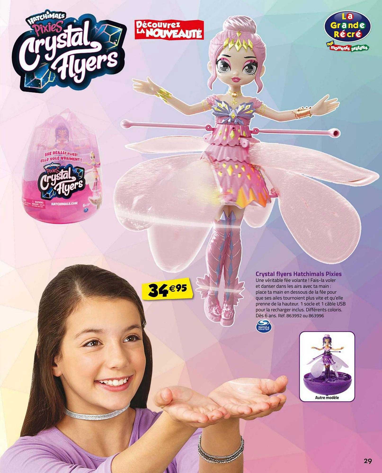 cristal flyer hatchimals pixies