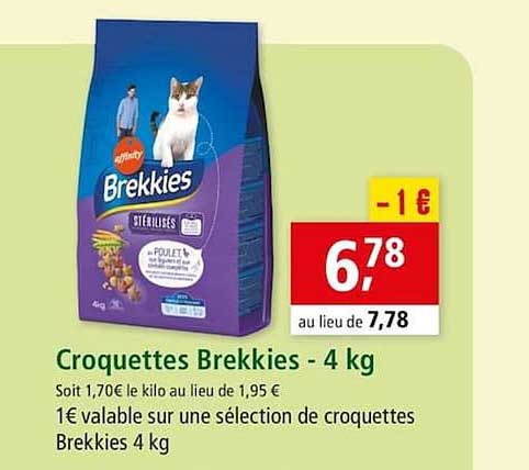 Croquettes Brekkies 4 Kg