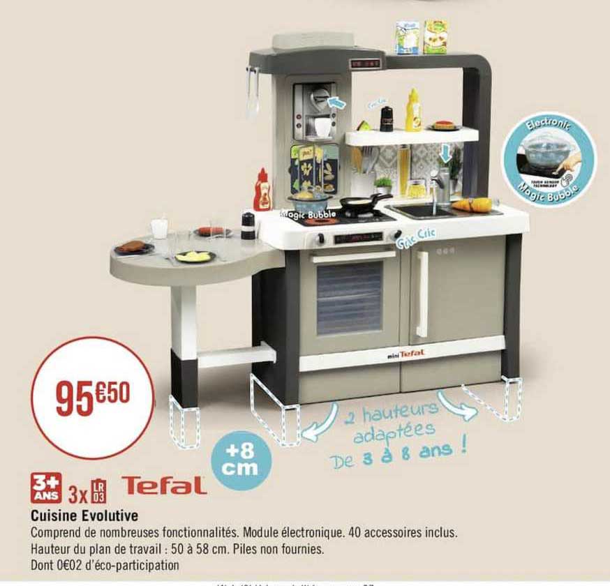 cuisine évolutive tefal