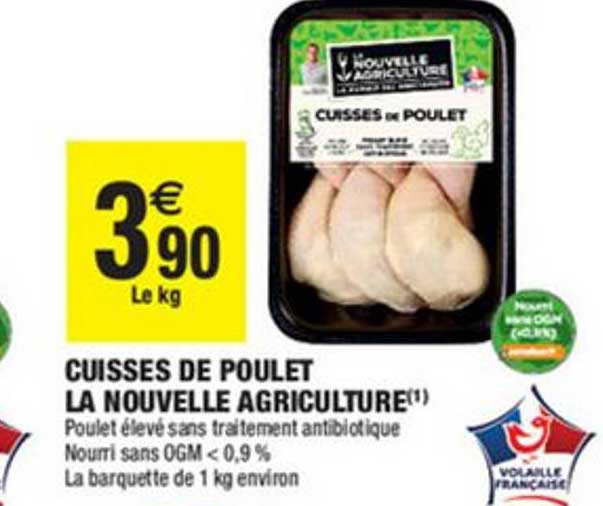 cuisses de poulet la nouvelle agriculture
