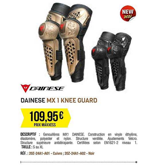 dainese mx 1 knee guard