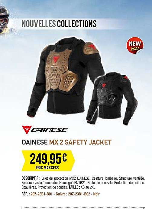 dainese mx 2 safety jacket