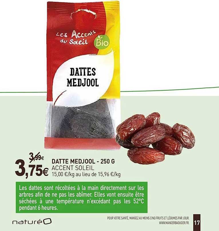 datte medjool accent soleil