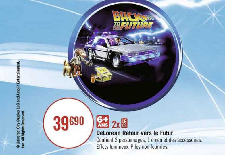 delorean retour vers le futur