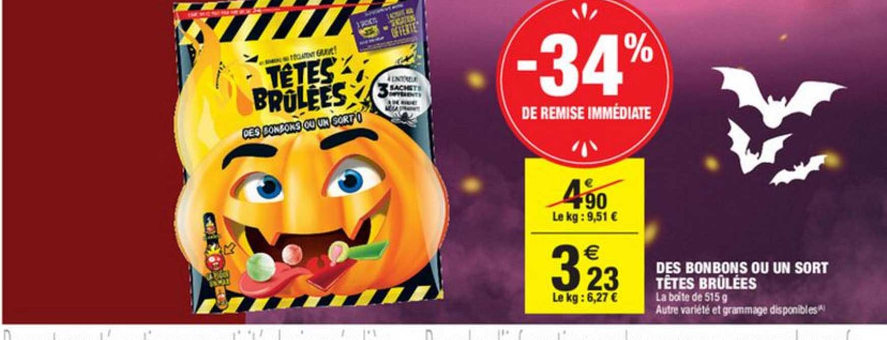 Des Bonbons Ou Un Sort Têtes Brûlées -34% Remise Immédiate