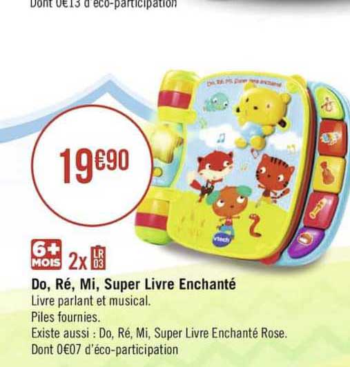 do ré mi super livre enchanté