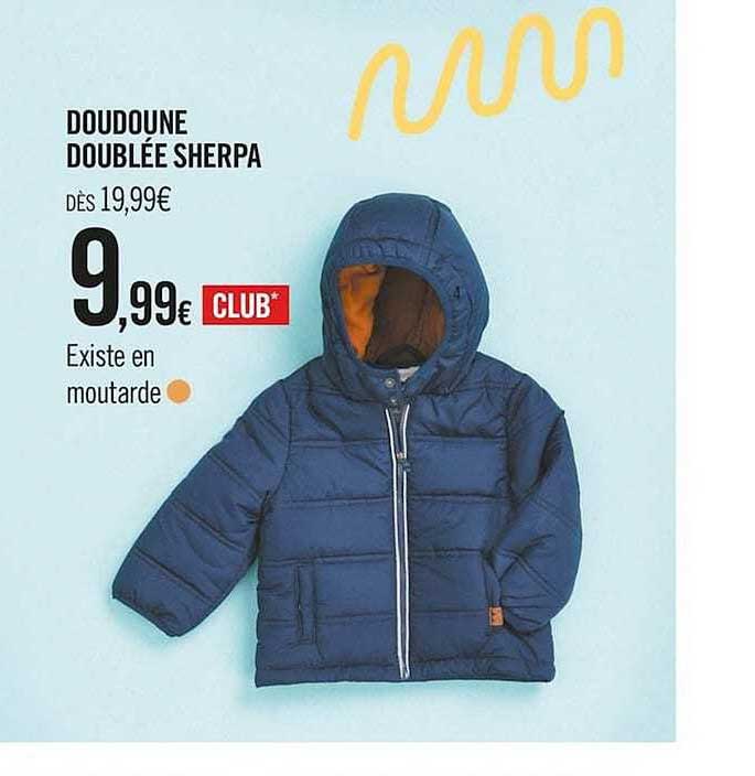 doudoune doublée sherpa