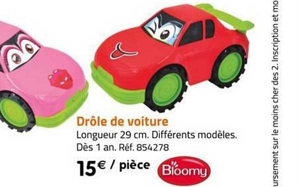 Drôle De Voiture Bloomy