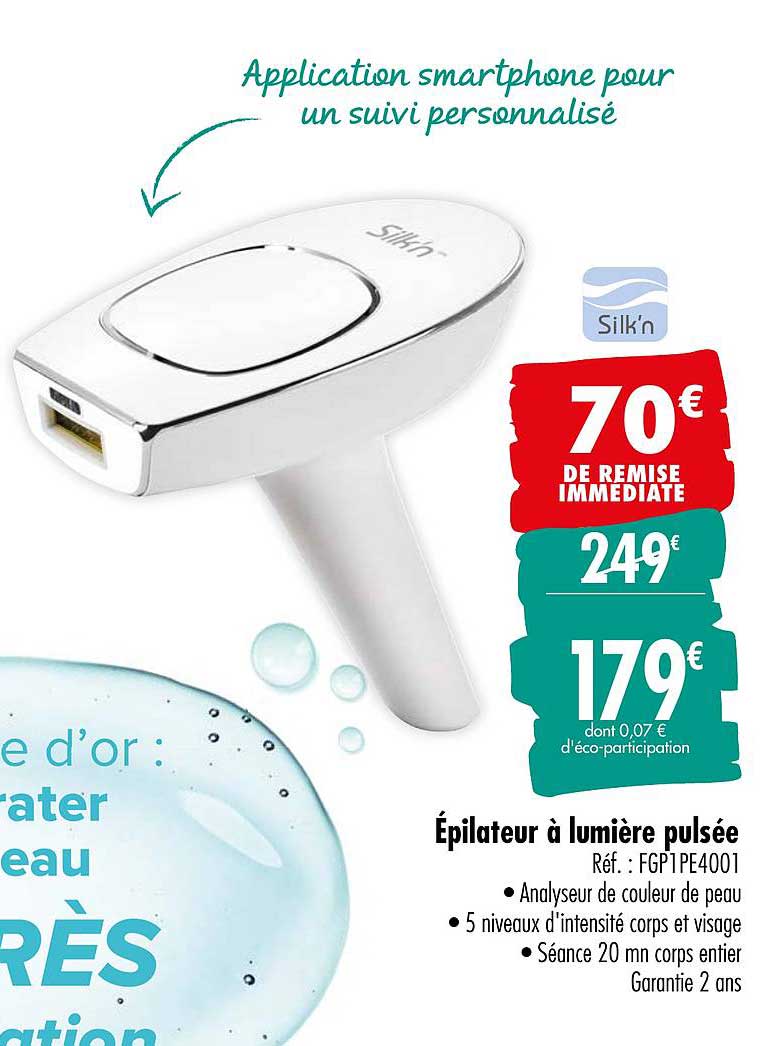 épilateur à lumière pulsée