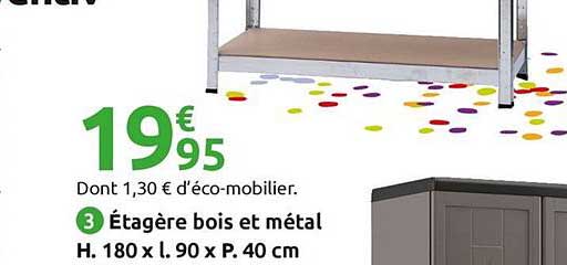 étagère Bois Et Métal