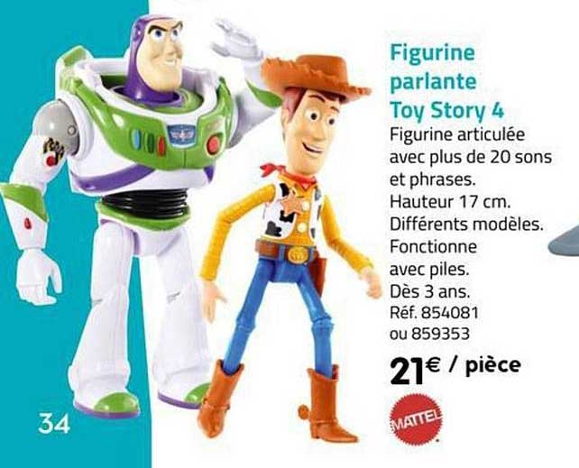 figurine parlante toy story 4