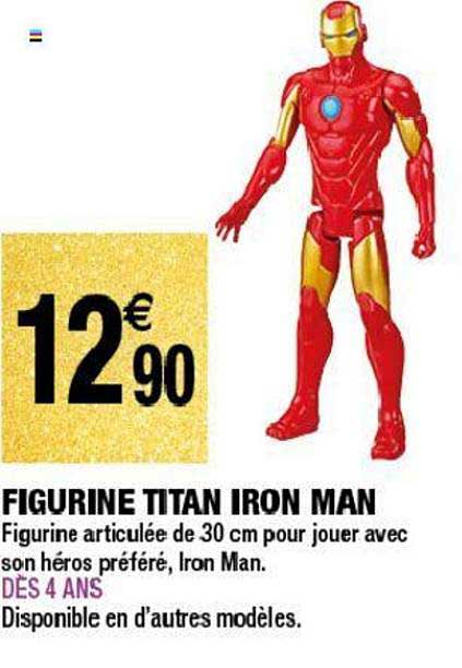 figurine titan iron man