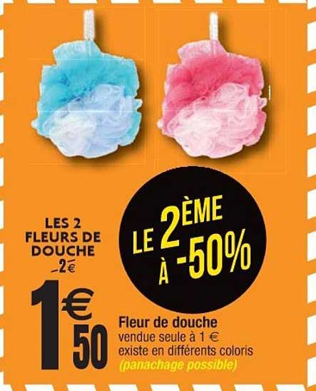 Fleur De Douche Le 2ème à -50%