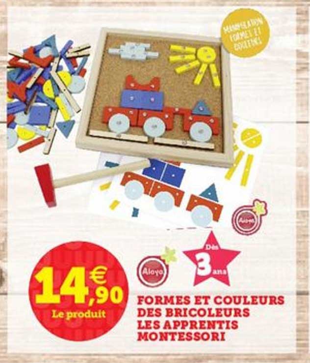 formes et couleurs des bricoleurs les apprentis montessori