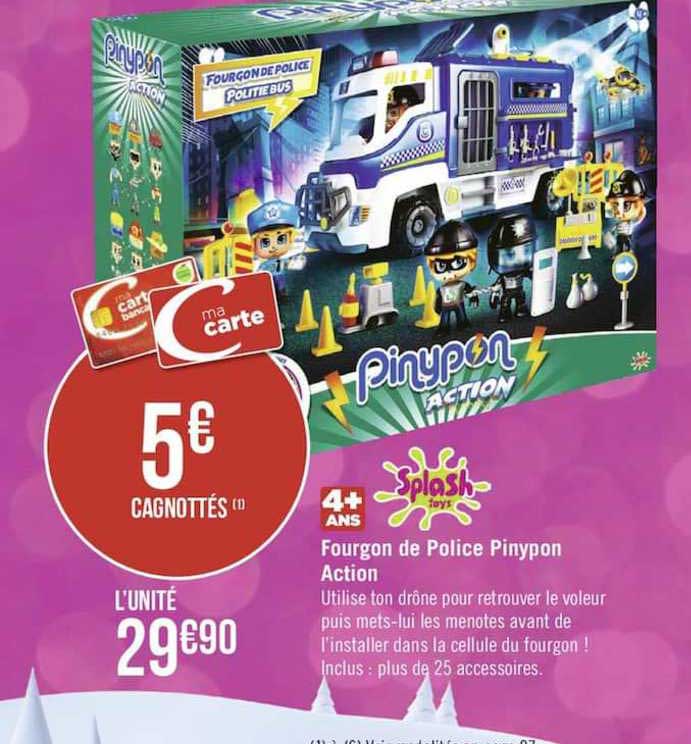 fourgon de police pinypon action