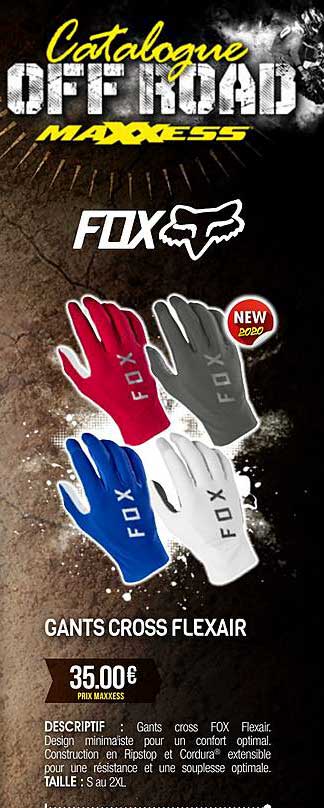 gants cross flexair