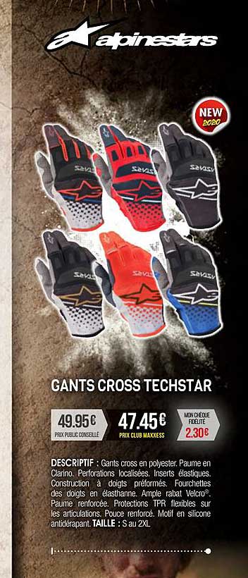 gants cross techstar