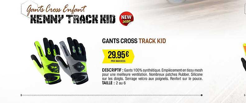 gants cross track kid