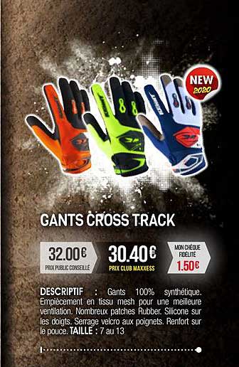 gants cross track