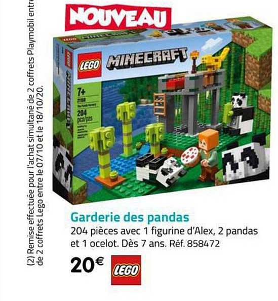 garderie des pandas lego
