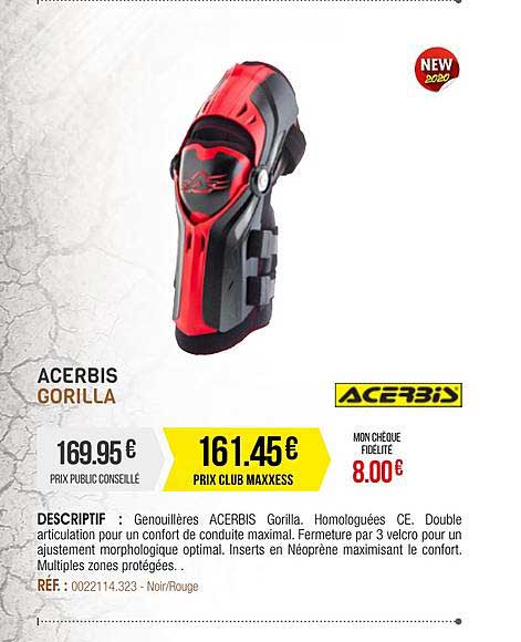 Genouillères Acerbis Gorilla