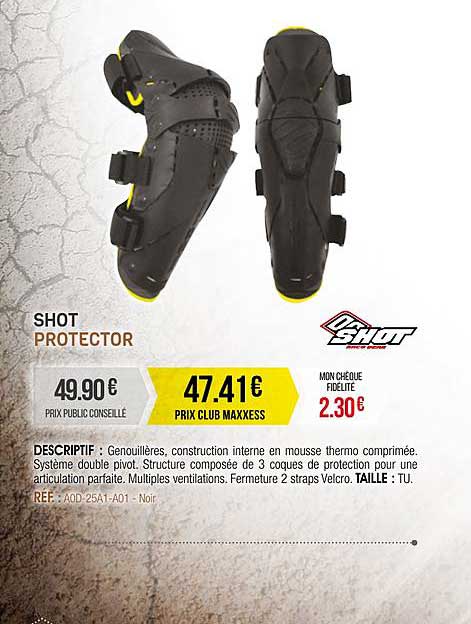 genouillères shot protector