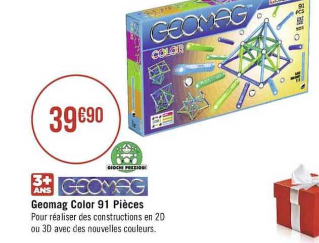 geomag color 91 pièces