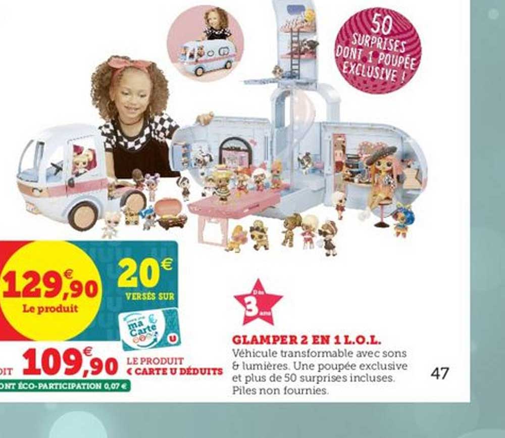 glamper 2 en 1 l.o.l.