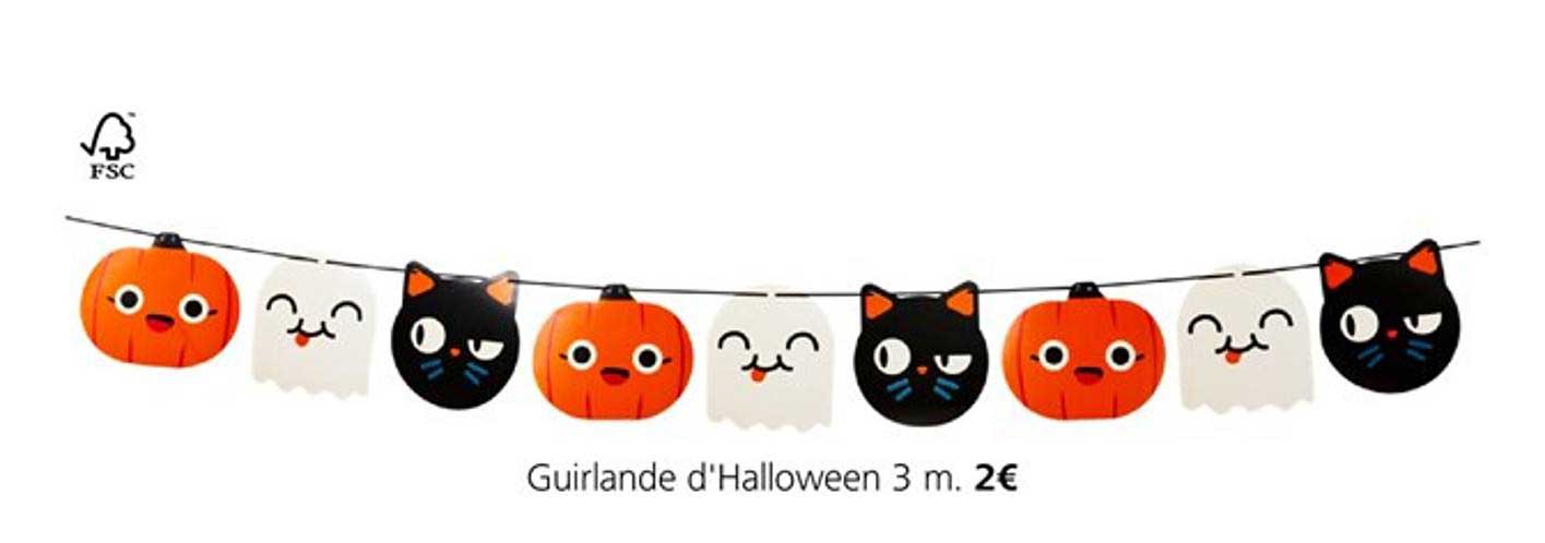 Guirlande D'halloween 3m