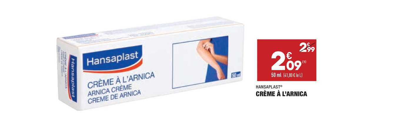 hansaplast crème à l'arnica
