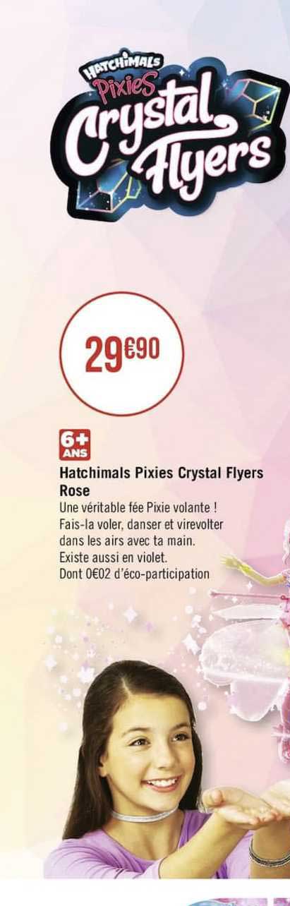 Hatchimals Pixies Crystal Flyers Rose