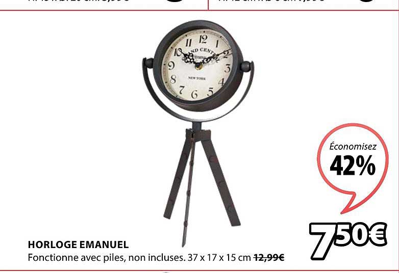 Horloge Emanuel