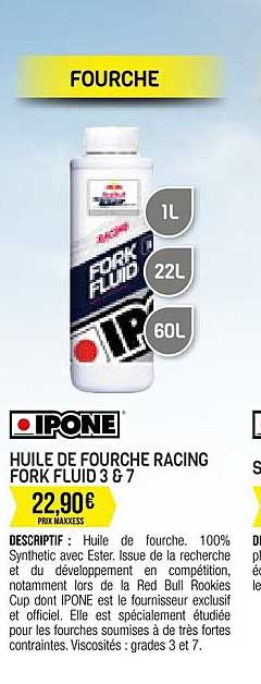 huile de fourche racing fork fluid 3 & 7