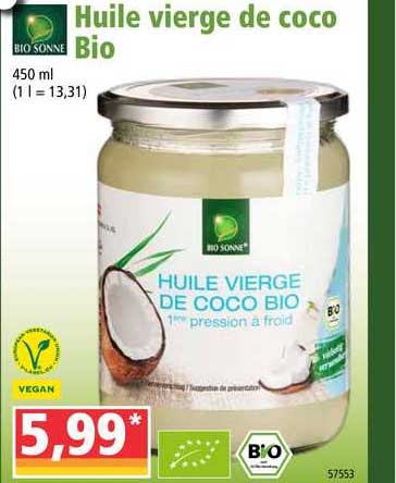 Huile Vierge De Coco Bio