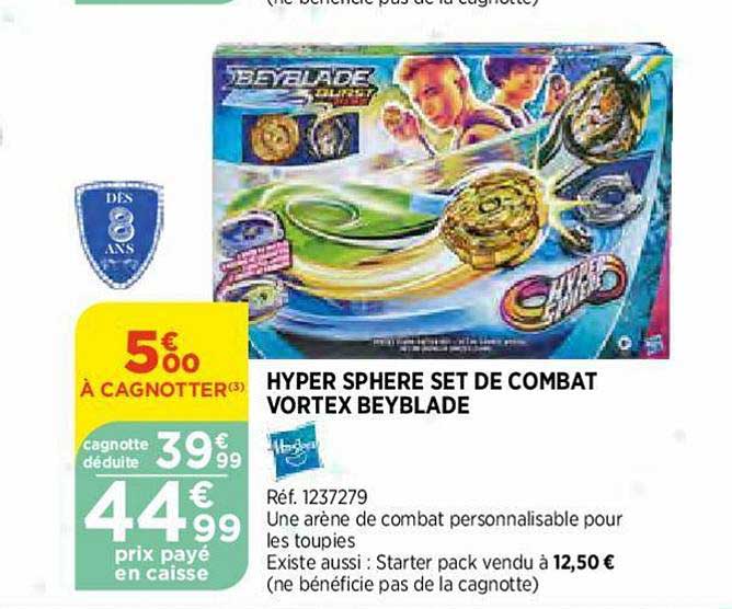 Hyper Sphere Set De Combat Vortex Beyblade Hasbro