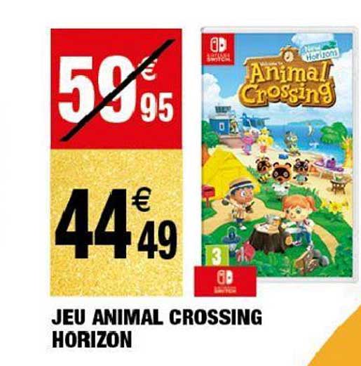 jeu animal crossing horizon