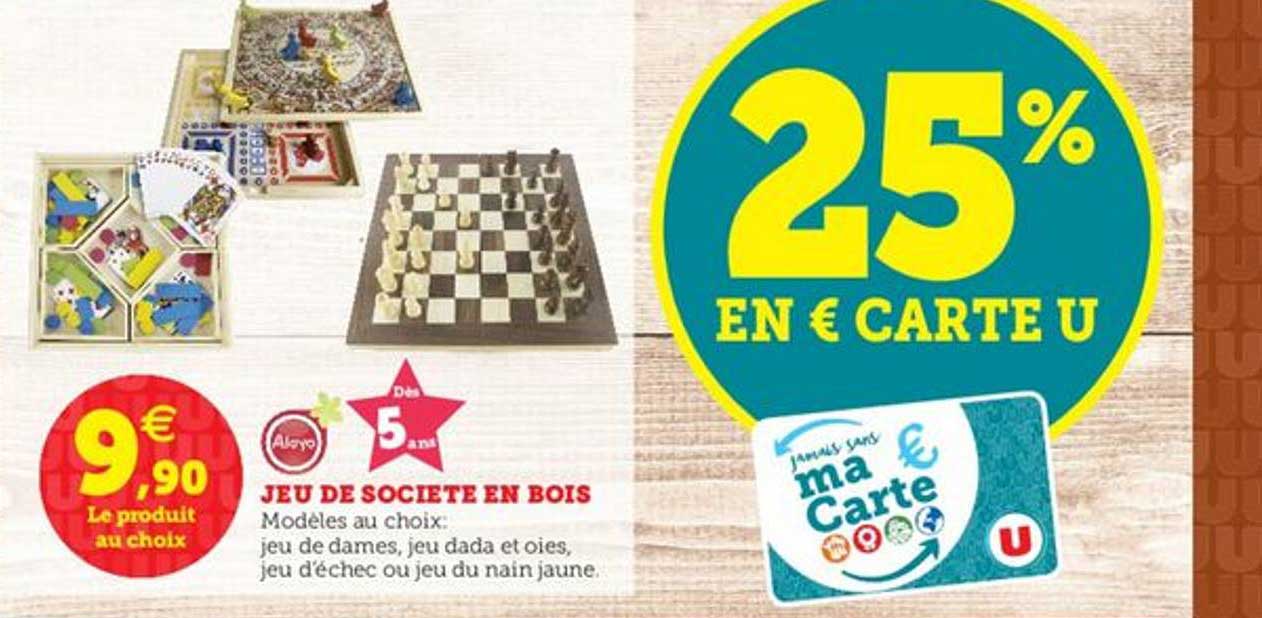 Jeu De Société En Bois
