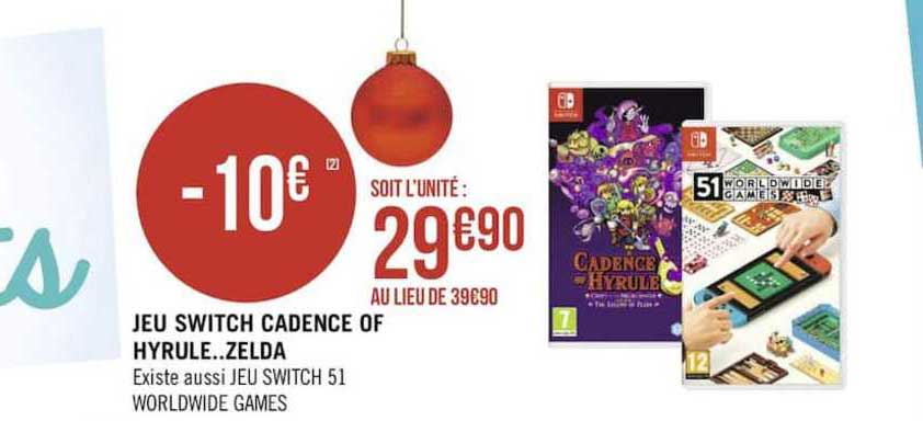 jeu switch cadence of hyrule.. zelda