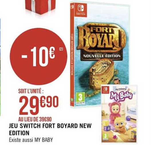 jeu switch fort boyard new edition