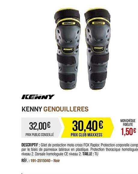 kenny genouillères