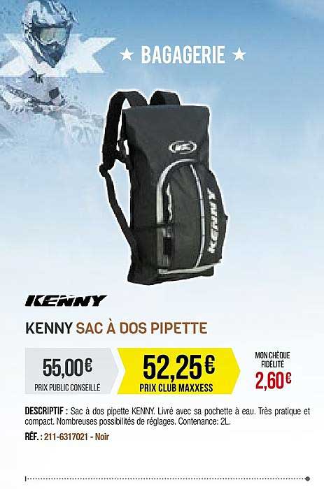 kenny sac à dos pipette