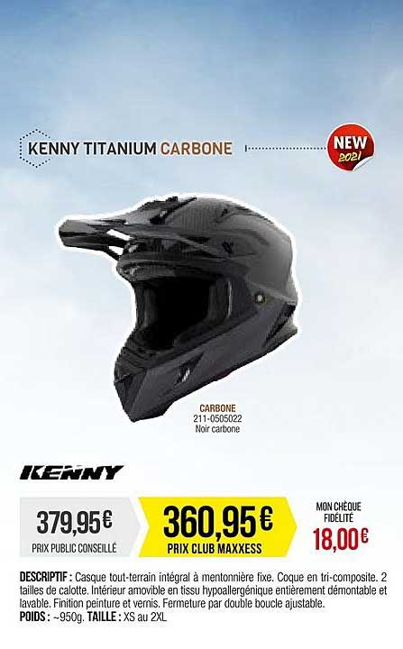 kenny titanium carbone